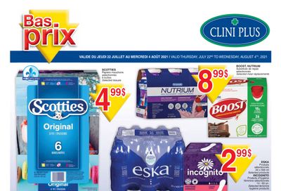 Clini Plus Flyer July 22 to August 4