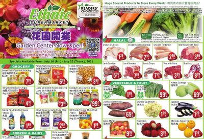 Ethnic Supermarket Flyer July 16 to 22