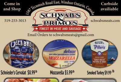 Schwab's & Primo's Flyer July 20 to 24