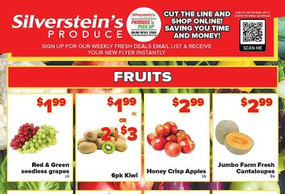 Silverstein's Produce Flyer July 20 to 24
