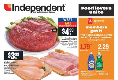Independent Grocer (West) Flyer July 22 to 28