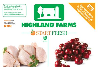 Highland Farms Flyer July 22 to 28