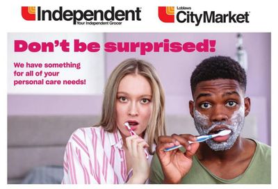 Independent Grocer (West) Personal Care Flyer July 22 to August 18