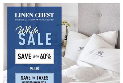 Linen Chest Flyer July 21 to August 18