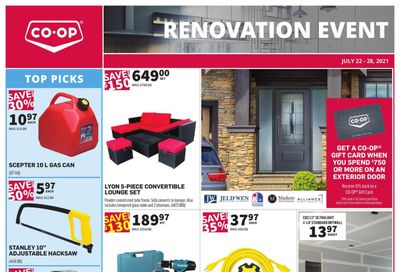 Co-op (West) Home Centre Flyer July 22 to 28