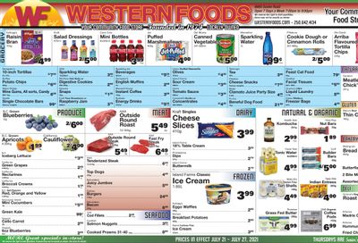 Western Foods Flyer July 21 to 27