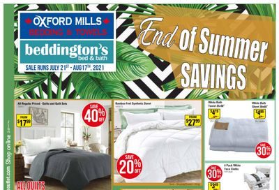 Oxford Mills Flyer July 21 to August 17