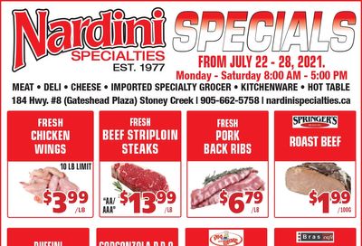Nardini Specialties Flyer July 22 to 28