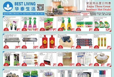 Best Living Flyer July 16 to 29