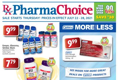 PharmaChoice Health Centre Flyer July 22 to 28