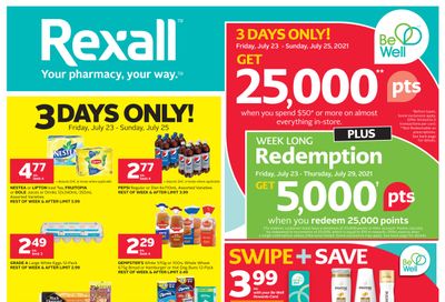 Rexall (West) Flyer July 23 to 29