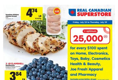 Real Canadian Superstore (West) Flyer July 23 to 29