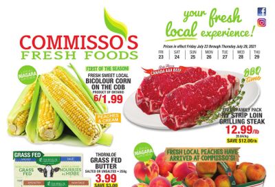 Commisso's Fresh Foods Flyer July 23 to 29