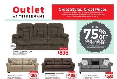 Outlet at Tepperman's Flyer July 23 to 29