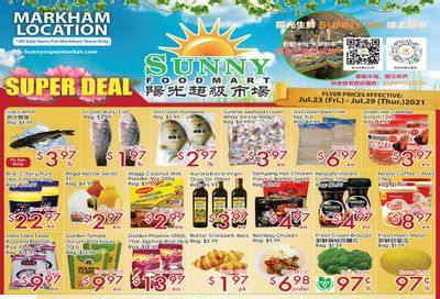 Sunny Foodmart (Markham) Flyer July 23 to 29