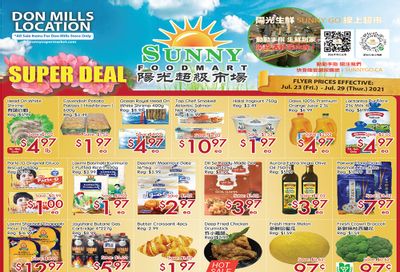 Sunny Foodmart (Don Mills) Flyer July 23 to 29