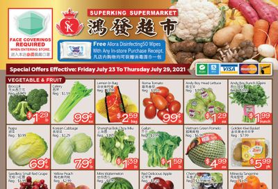 Superking Supermarket (North York) Flyer July 23 to 29