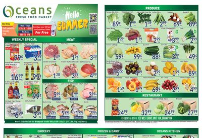 Oceans Fresh Food Market (Brampton) Flyer July 23 to 29