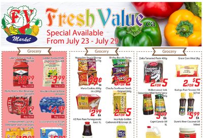 Fresh Value Flyer July 23 to 29