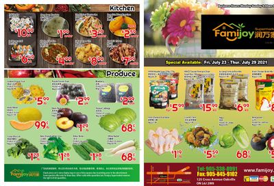 Famijoy Supermarket Flyer July 23 to 29