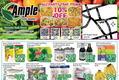 Ample Food Market (North York) Flyer July 23 to 29