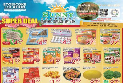 Sunny Foodmart (Etobicoke) Flyer July 23 to 29