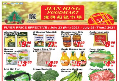 Jian Hing Foodmart (Scarborough) Flyer July 23 to 29