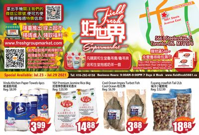 Field Fresh Supermarket Flyer July 23 to 29