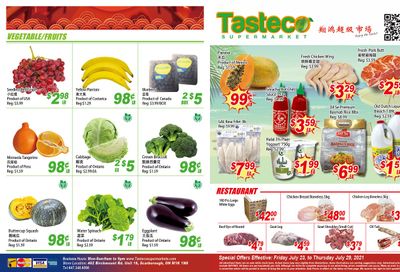 Tasteco Supermarket Flyer July 23 to 29