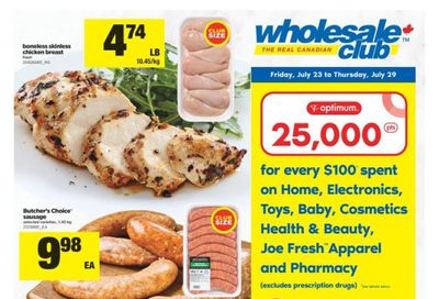 Real Canadian Wholesale Club Flyer July 23 to 29