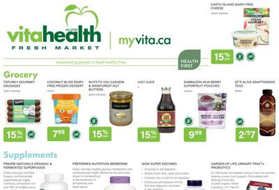 Vita Health Fresh Market Flyer July 16 to August 1