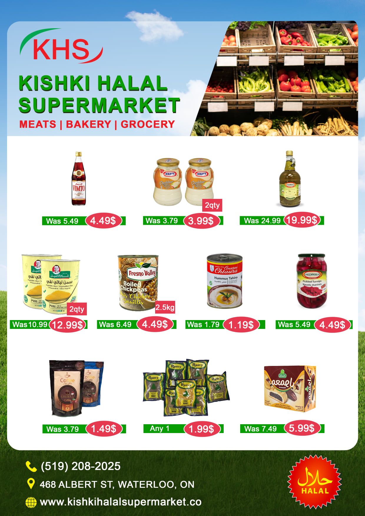 Kishki Halal Supermarket Flyer July 23 to 29