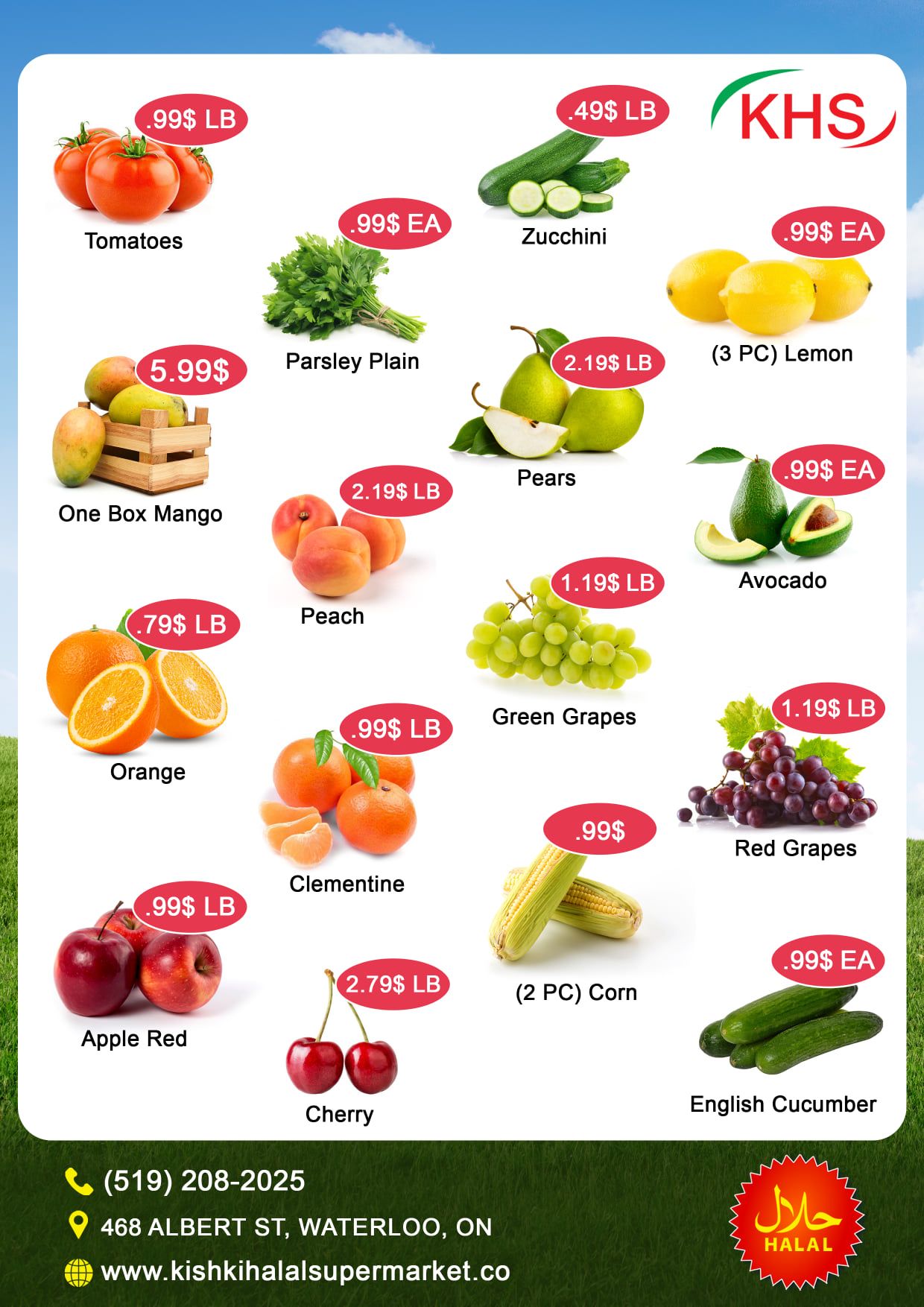 Kishki Halal Supermarket Flyer July 23 to 29