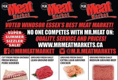 M.R. Meat Market Flyer July 24 to 31