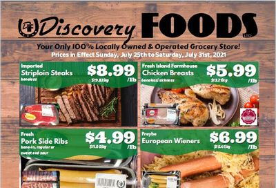 Discovery Foods Flyer July 25 to 31