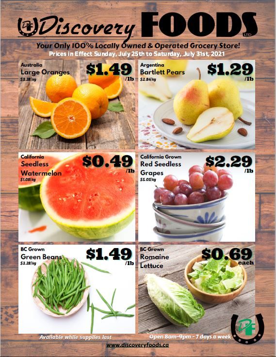 Discovery Foods Flyer July 25 to 31
