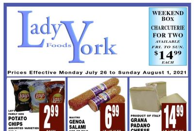 Lady York Foods Flyer July 26 to August 1