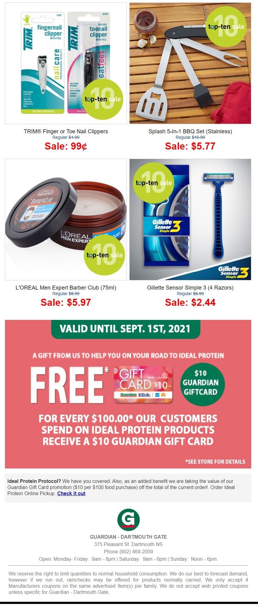 Guardian (Dartmouth Gate) Flyer July 27 to August 2