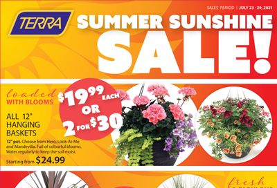 Terra Greenhouses Flyer July 23 to 29