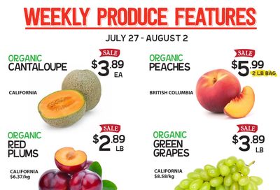 Pomme Natural Market Flyer July 27 to August 2