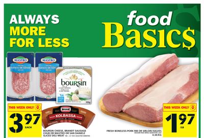 Food Basics Flyer July 29 to August 4
