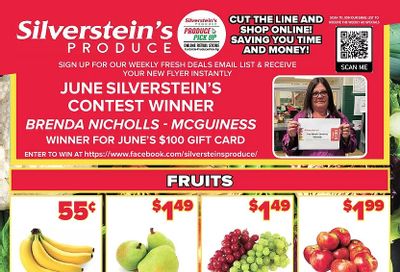 Silverstein's Produce Flyer July 27 to August 2