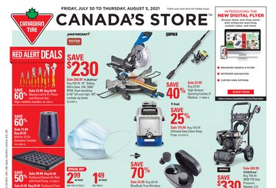 Canadian Tire (ON) Flyer July 30 to August 5