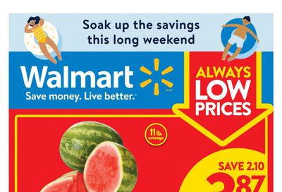 Walmart (West) Flyer July 29 to August 4