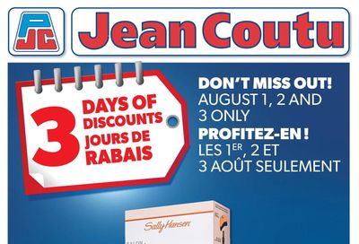 Jean Coutu (ON) Flyer July 30 to August 5