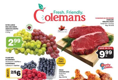 Coleman's Flyer July 29 to August 4