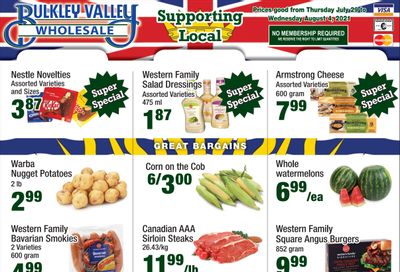 Bulkley Valley Wholesale Flyer July 29 to August 4