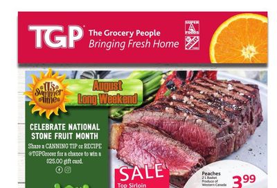 TGP The Grocery People Flyer July 29 to August 4