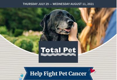 Total Pet Flyer July 29 to August 11