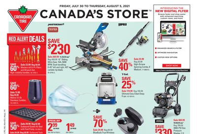 Canadian Tire (Atlantic) Flyer July 30 to August 5